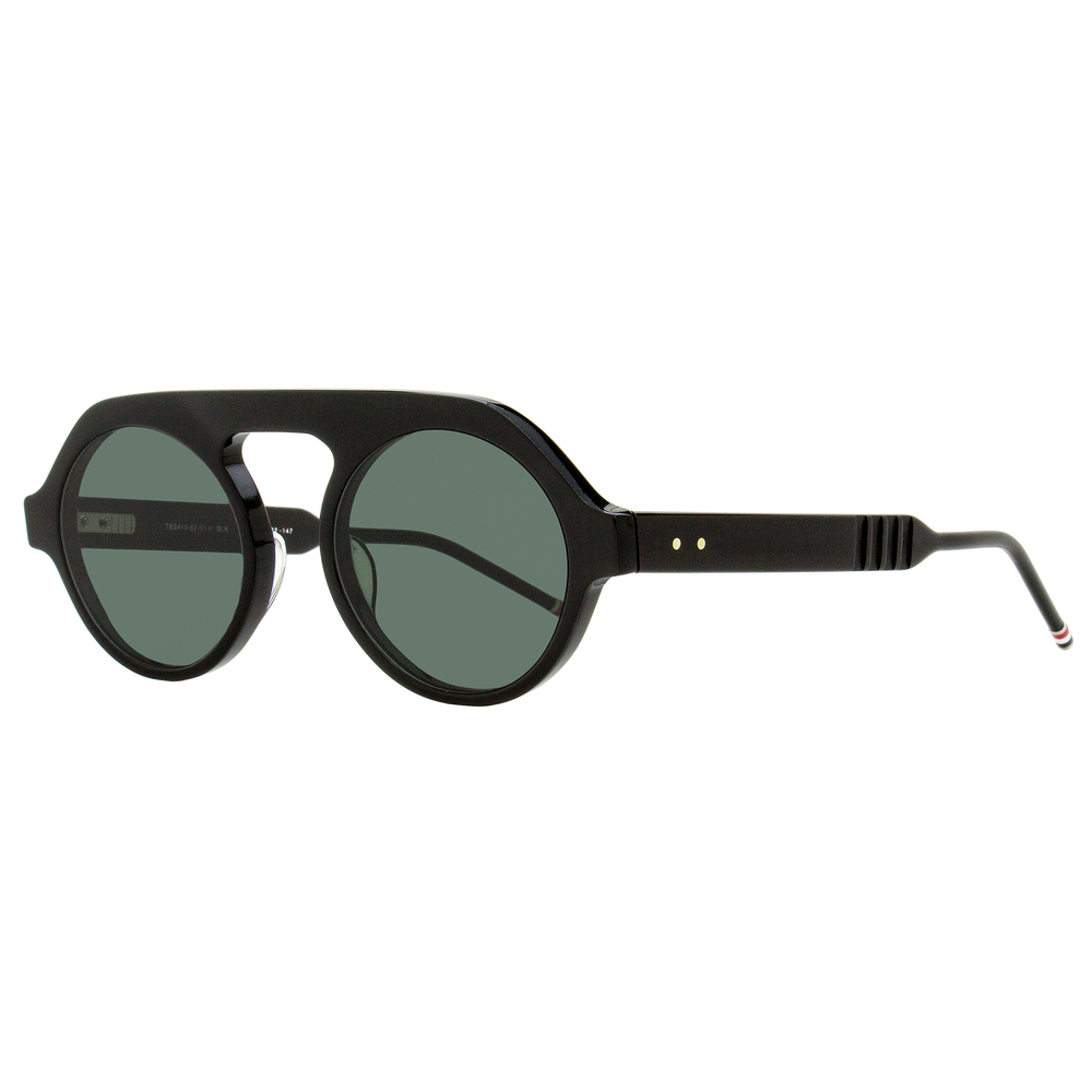 Thom Browne High Bridge Sunglasses TBS413 BLK Black 52mm